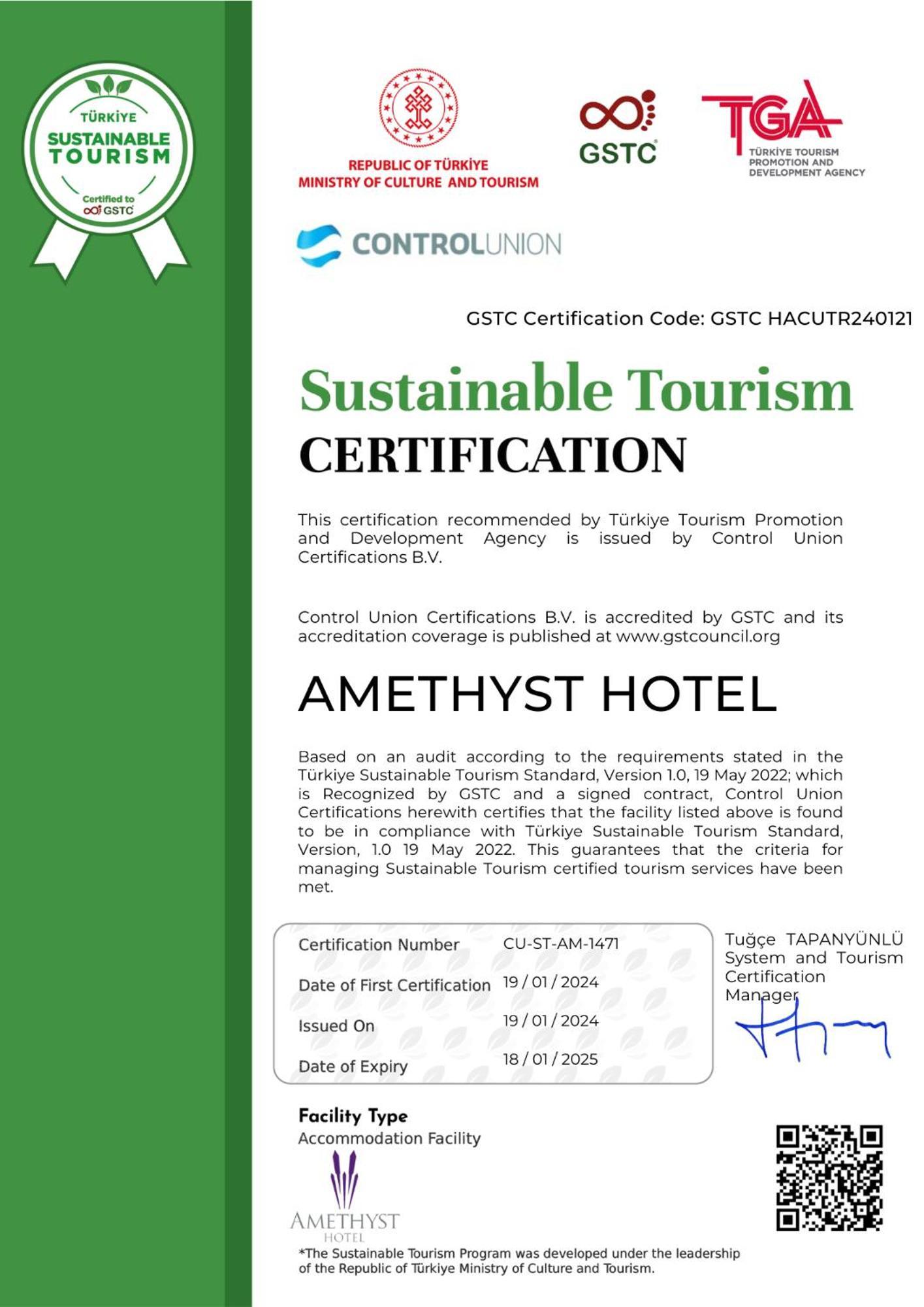 Amethyst Hotel Istambul